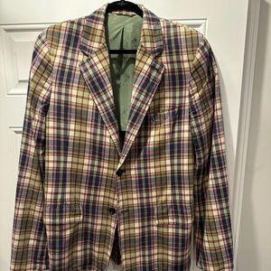 Ezra Fitch Plaid Blazer